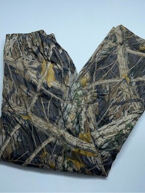 Columbia Hunting Pants Mens Large Mossy Oak Shadow Branch Camo Waterproof Lined